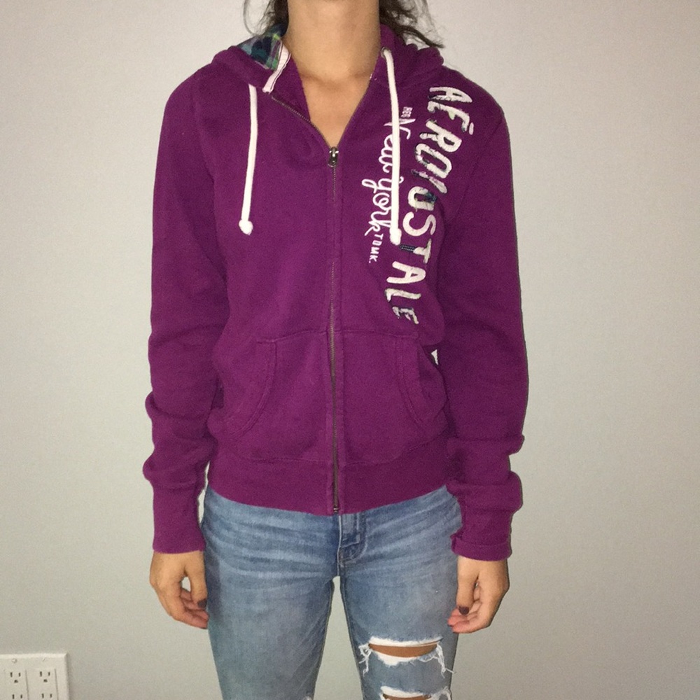 Purple Areopostle sweatshirt